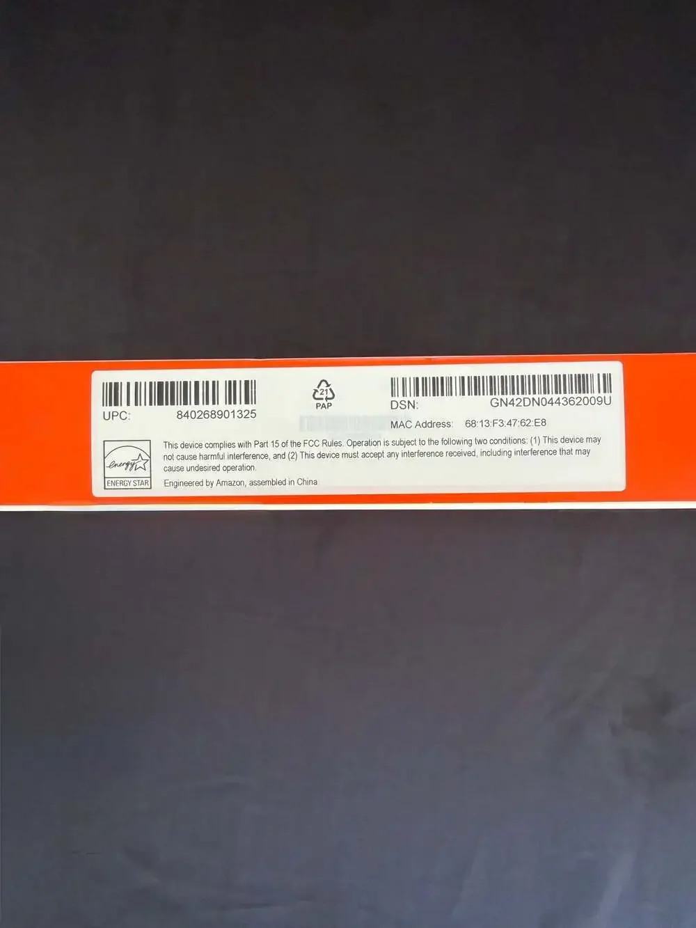 Amazon brand new
